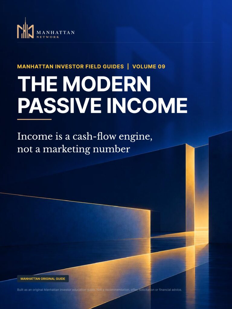THE MODERN PASSIVE INCOME — first page
