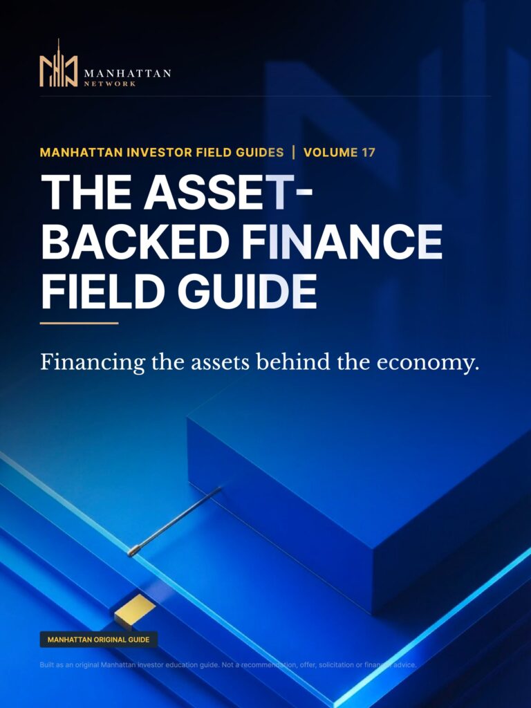 THE ASSET-BACKED FINANCE FIELD GUIDE — first page