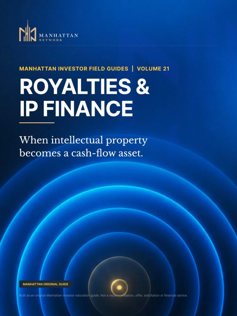 ROYALTIES & IP FINANCE — first page