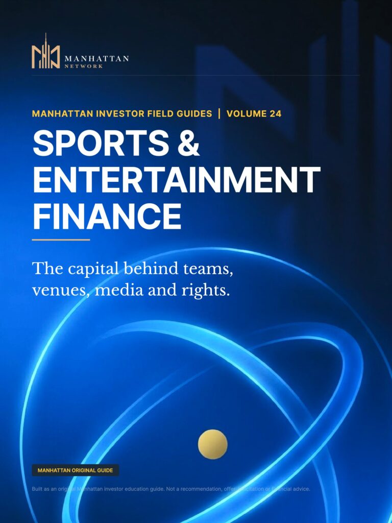 SPORTS & ENTERTAINMENT FINANCE — first page